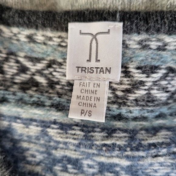 Tristan Vintage Fairisle Lambswool Cardigan - Picture 7 of 8